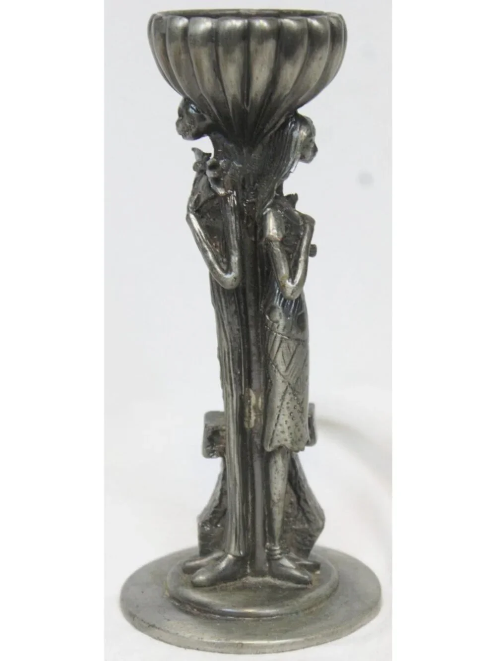 NECA Nightmare before Christmas Candlestick Holder Pewter Sally Jack Skellington